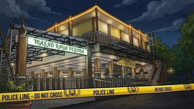 Dentuman di Rakaat ke-16 Fakta-Fakta Ledakan Misterius Guncang Masjid Raya Pesona Jember