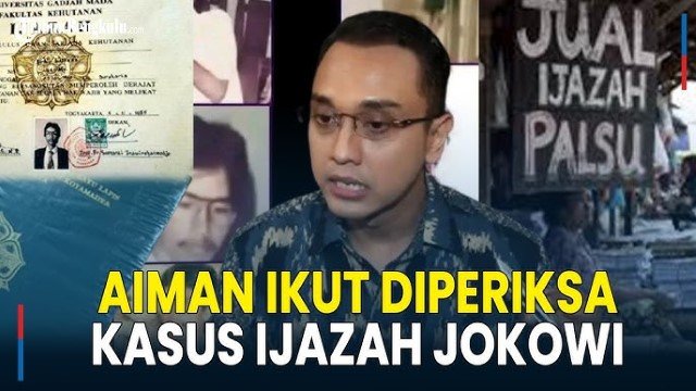 Dipanggil Polisi! Aiman Witjaksono Terseret Kasus Ijazah Jokowi, Ternyata Ini Penyebabnya