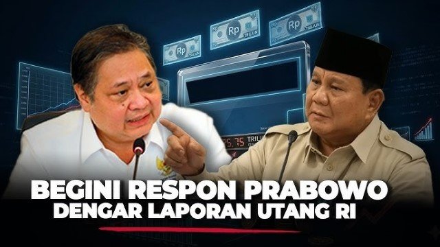 Ditanya Prabowo Soal Utang RI, Menko Airlangga Masih Terendah di Dunia!
