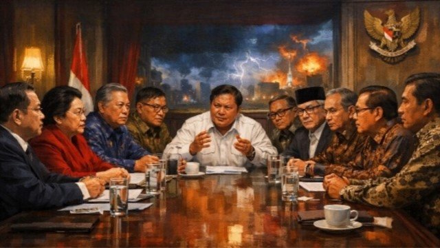 Empat Jam di Istana: 'Konsolidasi di Tengah Badai Dunia'