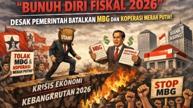 GMNI Jakarta Peringatkan “Bunuh Diri Fiskal 2026”, Desak Pemerintah Batalkan MBG dan Koperasi Merah Putih!