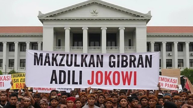 'Ganti Kapolri, Makzulkan Gibran, Adili Jokowi!'