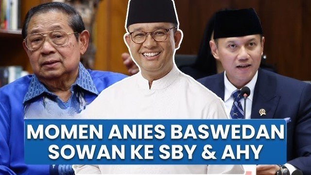 Hadir ke Cikeas Tanpa Undangan, Anies Baswedan Dapat Perlakuan Begini dari SBY dan AHY