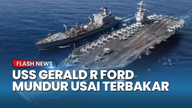 Ini Kebobrokan Fatal USS Gerald Ford Yang Selama Ini Ditutupi Pentagon