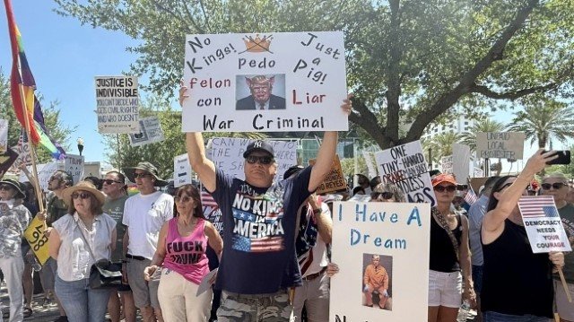 Jutaan Rakyat AS Demo Massal, Aksi No Kings Tuntut Donald Trump Mundur dari Presiden