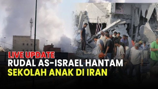 KEJAM! Rekaman Video Buktikan Rudal AS Serang Sekolah di Iran, Ratusan Siswi Tewas