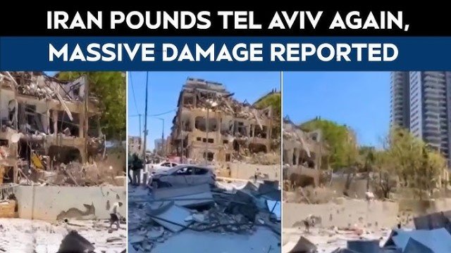 KOCAK! Zionis Israel Sembunyikan Video Kehancuran Tel Aviv Usai Hujan Rudal Iran, Pers Ditekan