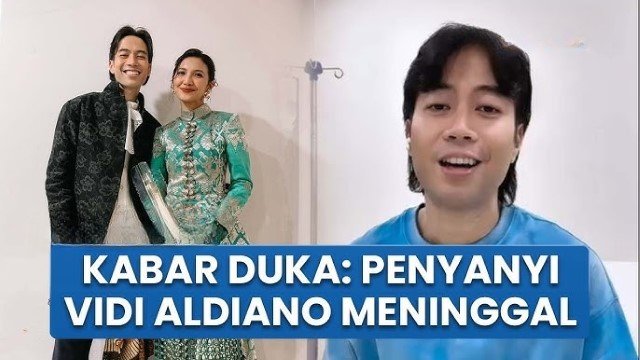 Kabar Duka! Vidi Aldiano Meninggal Dunia Sabtu 7 Maret Pukul 16.33 WIB