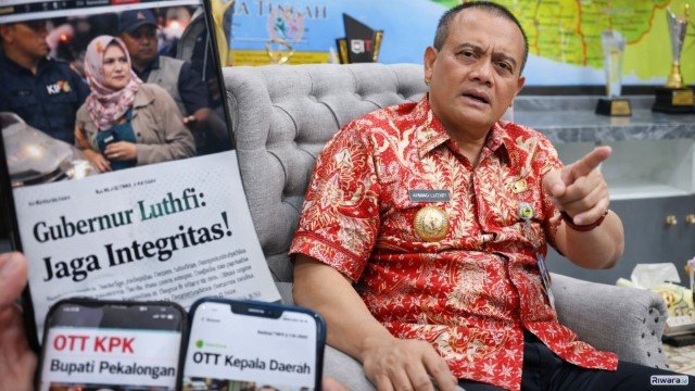 Klarifikasi Gubernur Jateng Soal Kabar Sedang Bersama Bupati Pekalongan Saat OTT KPK
