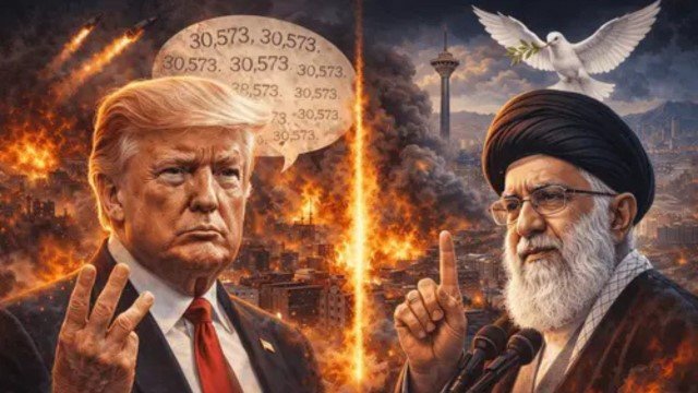 Kontras Moral di Tengah Bara Teheran Antara Ribuan Dusta Trump dan Keteguhan Kata Khamenei