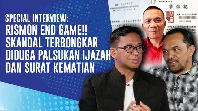 MEMBAGONGKAN! Rismon Tidak Lulus Kuliah di Jepang Disuruh Kembalikan Uang Beasiswa, Malah Buat Surat Kematian Palsu