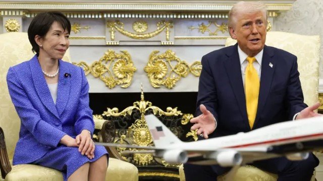 Mata Membesar dan Senyum Hilang PM Jepang Saat Donald Trump Ngoceh Soal Pearl Harbor