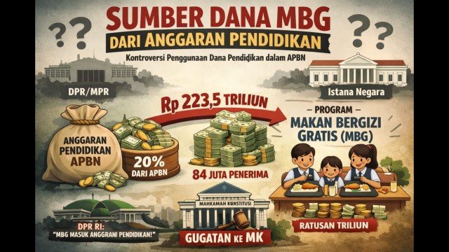 Mengapa Istana Ngotot 'Membantah' Sumber Dana MBG Hasil Menggasak Dana Pendidikan