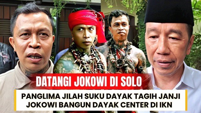 Panglima Jilah 'Tagih Janji' Jokowi Bangun Dayak Center di IKN
