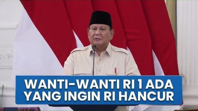 Pegang Data Intelijen, Prabowo Ungkap Motif Pengamat Yang Sering Sebut Indonesia Hancur, Apa Tuh