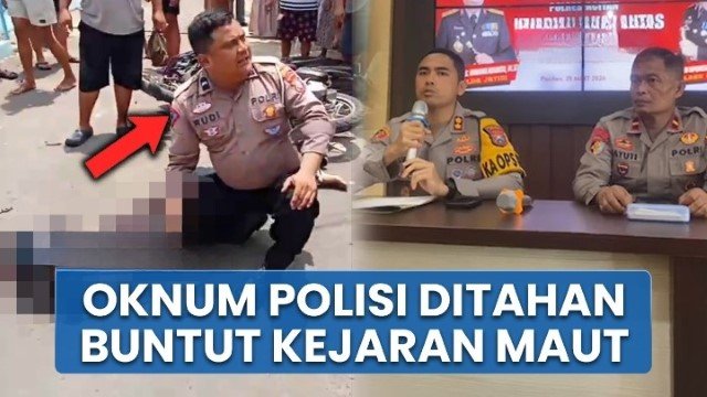 Pemuda Tewas Tabrak Tiang Saat Dikejar Polisi, Kapolres Pacitan Minta Maaf, Aipda RD Diamankan