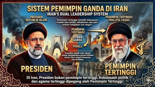 Penjelasan Struktur Kekuasaan di Iran Apa Bedanya 'Supreme Leader' dan Presiden