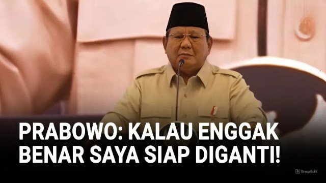 Prabowo Harus Segera Dilengserkan, Hanya Membuat Indonesia Lebih Terpuruk!