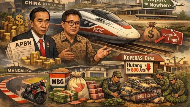 Soroti Sejumlah Proyek Ambisius, Peneliti ISEAS Beberkan Risiko Beban Fiskal Negara dari Kereta Cepat hingga MBG