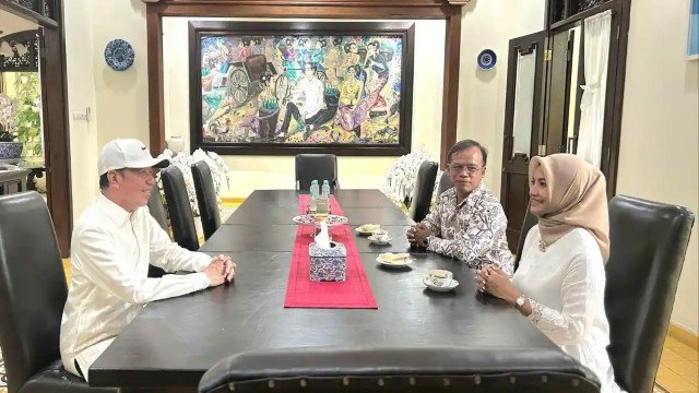 Staf Khusus Wakil Presiden Tina Talisa Temui Jokowi di Solo, Selain Lebaran Bahas Apa