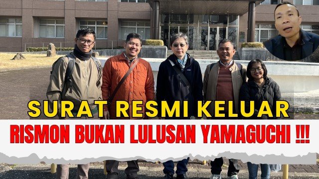 Terbang ke Jepang, Ronny Teguh Rismon Tak Terbukti Buat Tesis-Disertasi di Universitas Yamaguchi!