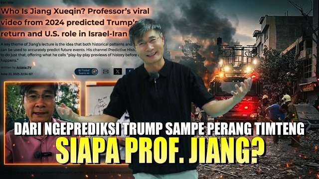 Tiga Prediksi Prof Jiang Yang Jadi Nyata Trump Menang Pilpres, Perang AS-Iran dan Kekalahan AS