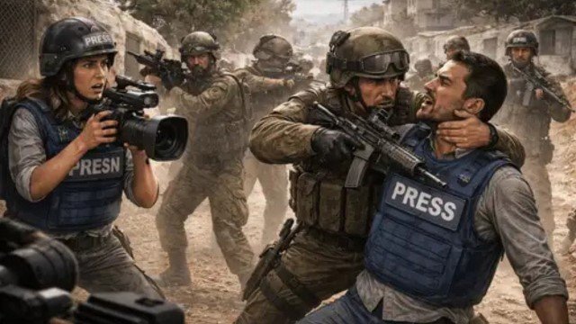 Todong Senjata hingga Cekik Jurnalis! Tentara Israel Berusaha Tutupi Kekerasan di Tayasir