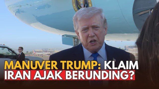 Trump Klaim Negosiasi Damai-Iran Bantah Total, Siapa Yang Bohong