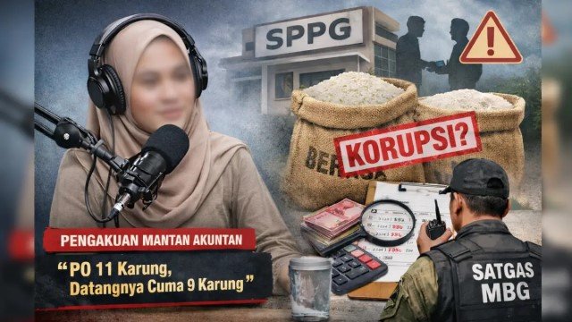 VIRAL! Mantan Akuntan SPPG di Sukabumi Ungkap Dugaan Praktik Korupsi Pengadaan Barang MBG