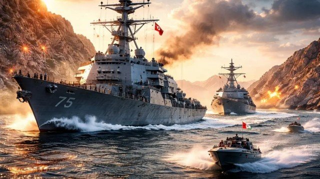 4 Fakta AS Turunkan Kapal Perang Cari Ranjau di Selat Hormuz, Diduga Ada Ribuan dan Lokasi Misterius!