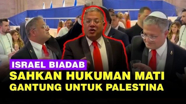 8 Negara Mayoritas Muslim Kutuk UU Hukuman Mati Israel Bagi Warga Palestina, Ada Indonesia