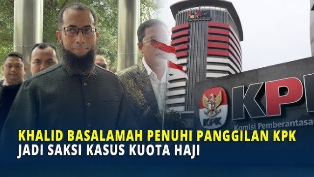 ANEH! Kembalikan Uang Rp8,4 Miliar ke KPK, Ustadz Khalid Basalamah Kami Tidak Tahu Itu Uang Apa