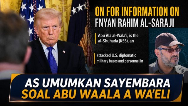 AS Menawarkan Hadiah 10 Juta Dolar untuk Informasi Tentang Abu Waala al Wa'eli, Siapa Dia