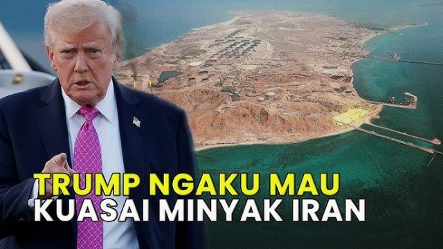 Awalnya Bilang Tak Butuh, Trump Ngaku Juga Mau Ambil Minyak Iran