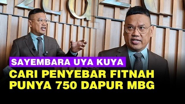 Berhadiah Rp1 Juta! Uya Kuya Buka Sayembara Bongkar Pelaku Penyebar Hoaks 750 Dapur MBG