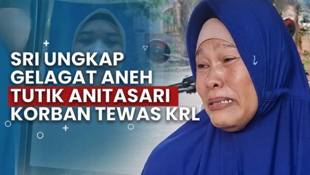 Bikin Merinding! Firasat Tetangga Sebelum Ibu Muda Tutik Anitasari Tewas di Kecelakaan Kereta Bekasi