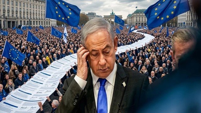 Blokade Diplomatik 1 Juta Rakyat Eropa Bersatu Desak Penghentian Kerjasama dengan Israel!