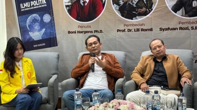 Boni Hargens Launching Buku Ilmu Politik, Singgung Soal Pernyataan Saiful Mujani, Termasuk Makar?