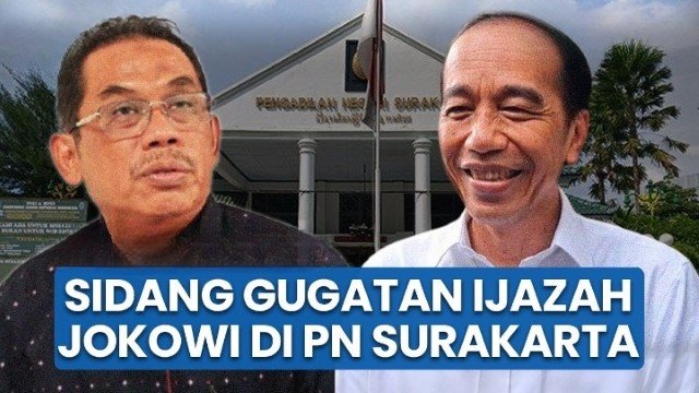Breaking News! Gugatan Ijazah Palsu Jokowi Resmi Ditolak, Ini Putusan Lengkap Hakim Solo