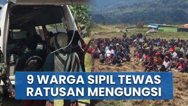 Bukan Hoaks! 9 Warga Papua Termasuk Balita Tewas Ditembak Saat Operasi Militer TNI