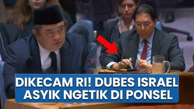 Delegasi Asyik Scroll HP saat RI Protes, Israel 'Beban Dunia' Mesti Diseret ke ICC!