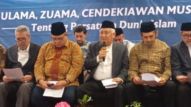 Din Syamsuddin Serukan “Ishlah Syamil”, Kecam Agresi AS–Israel dan Desak Tatanan Dunia Baru Berkeadilan