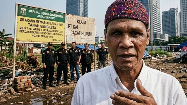Duel Maut Sengketa Lahan Tanah Abang Ahli Waris vs PT KAI, Siapa Pemilik Sah 3,4 Hektar Emas di Jantung Jakarta