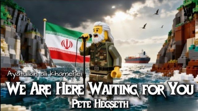 GOKIL! 'Prabowo Subianto' Jadi Model Drummer Video Klip LEGO Soal Perang Iran vs Amerika - Israel