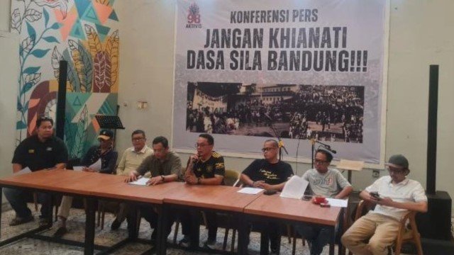 Gabung BoP, Aktivis ’98 Pemerintahan Prabowo-Gibran Khianati Dasa Sila Bandung!