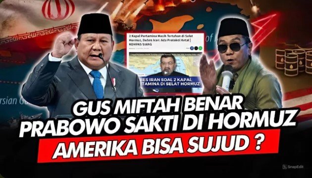 Gus Miftah Disorot Usai Puji Diplomasi Prabowo di Selat Hormuz Saya Bicara Berdasar Fakta!