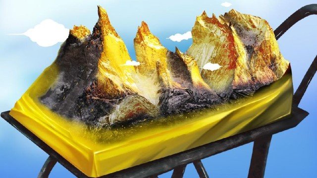 HEBOH Gunung Emas 53 Juta Ton di RI, Presiden Satu Dunia Kena Prank!