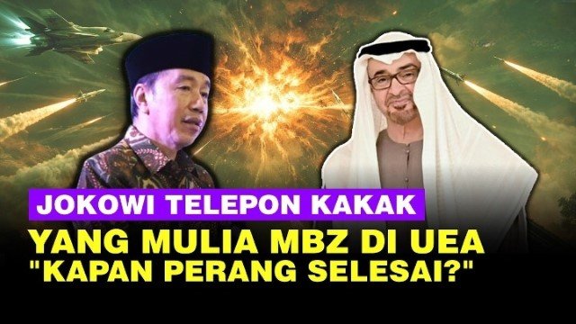 Jokowi Ngaku Telepon 'Kakaknya' Tanya Kapan Perang Iran Selesai, Dijawab Enggak Jelas!
