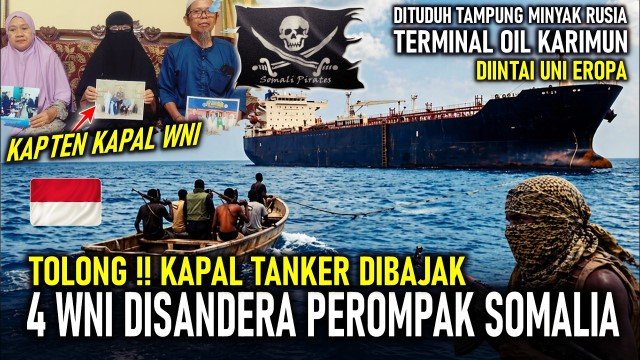 KISAH Kapten Kapal dari Indonesia Disandera Bajak Laut Somalia