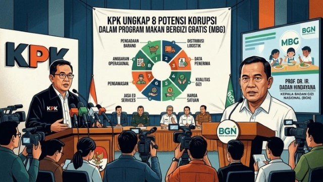 KPK Ungkap 8 Potensi Korupsi MBG